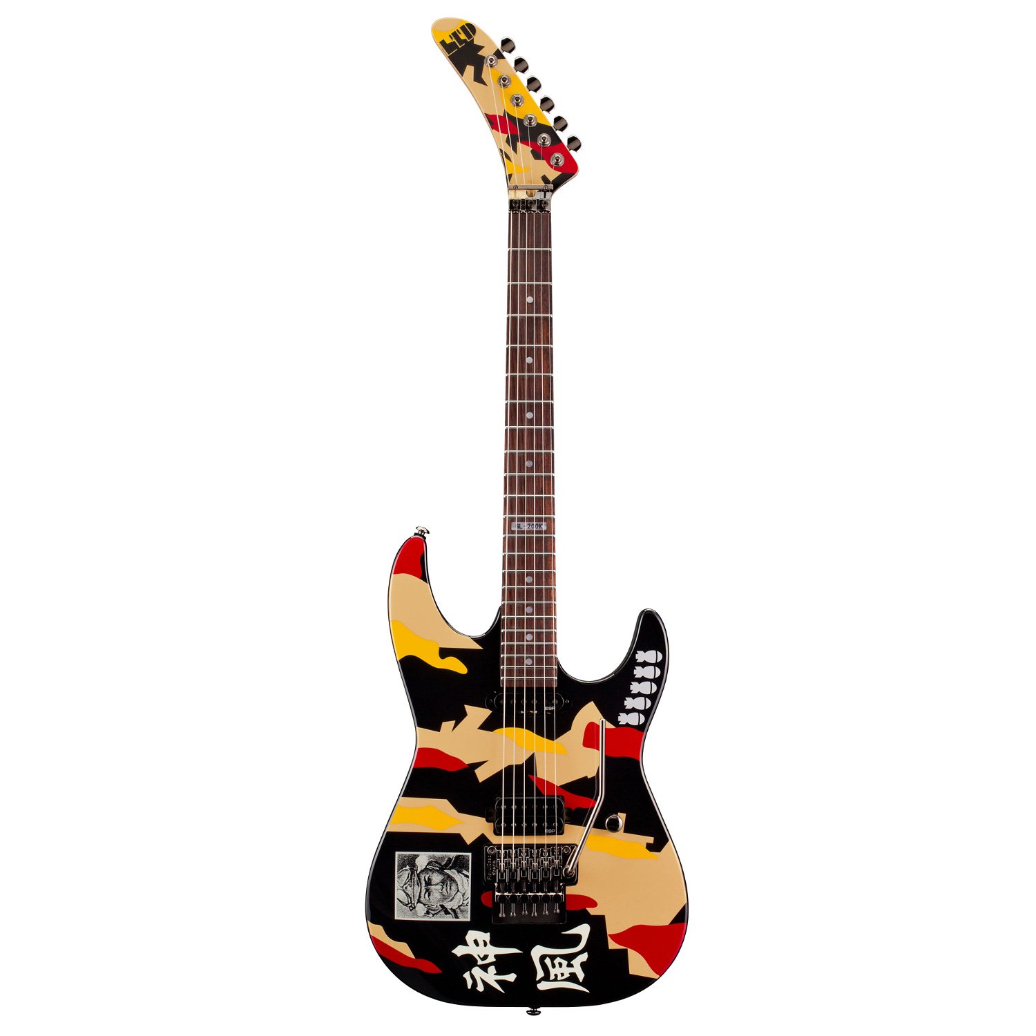 ESP LTD GL200K George Lynch Electric Guitar Kamikaze Graphic